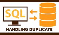 Handling copy - HANDLING DUPLICATE in SQL