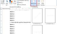 Highlight copyright by creating Watermark in Word