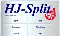 HJSplit extremely fast file splitting software