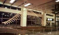 Hold your breath and watch Kinetic Rain, a 1-0-2 dynamic sculpture at Singapore's airport