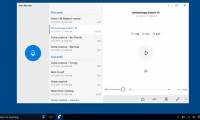 How to access and use the Voice Recorder application in Windows 10