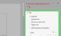 How to Add Background Graphics to Powerpoint