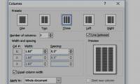How to Add Columns in Microsoft Word