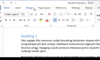 How to add copyright watermark text in Word 2013