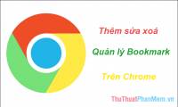 How to add, edit, delete, manage Bookmark in Chrome