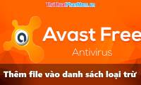 How to add files to the exclusion list in Avast so as not to be deleted mistakenly