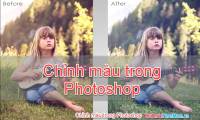 How to adjust color in Photoshop