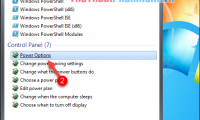 How to adjust the time to turn off the screen Win 7