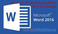How to align correctly in Word to print beautifully in Word