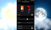 How to automatically turn on dark mode iPhone day and night