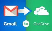 How to back up email on Gmail to OneDrive