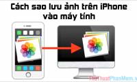 How to back up photos on iPhone to the computer