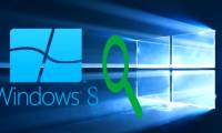 How to bring the Windows 8 search bar to Windows 10