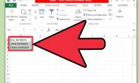 How to Change from Lowercase to Uppercase in Excel