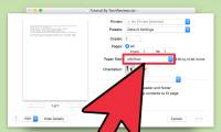 How to Change the Default Print Size on a Mac