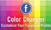 How to change the Facebook background color
