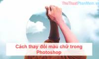 How to change the font color in Photoshop