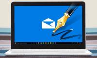 How to change the signature on Windows 10 Mail
