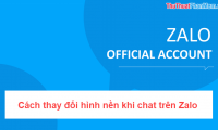 How to change the wallpaper when chatting on Zalo