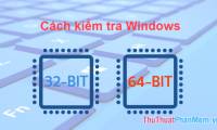 How to check win 32bit or 64bit like on windows 7, 10