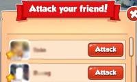 How to choose other players to attack in Coin Master