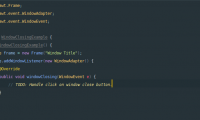 How to Close a Window in Java