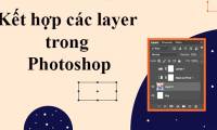 How to combine layers in Photoshop