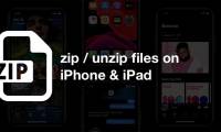 How to compress and decompress files on iPhone