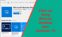 How to control a computer in LAN with Remote Desktop is available in Windows 10