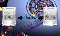 How to convert a FAT32 hard drive to NTFS on Windows does not lose data