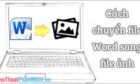 How to convert a Word file to an image file - Save the Word file as an image