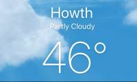 How to convert F degrees to Celsius on iPhone