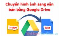 How to convert images to text using Google Drive