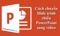 How to convert PowerPoint slides to Video