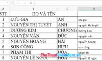 How to convert uppercase to lowercase in Excel simple and fast