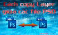 How to copy a layer from one PSD file to another PSD file in Photoshop