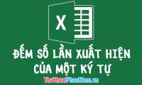 How to count the number of occurrences of a character in Excel