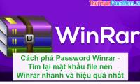 How to crack Winrar Password - Find the Winrar compressed file password quickly and effectively