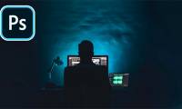 How to create a blur border in a Photoshop image