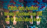How to create actions in Photoshop for batch processing images