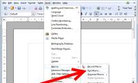 How to Create an OpenOffice Macro