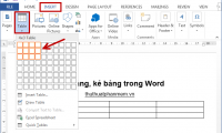 How to create tables, draw tables in Word