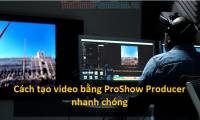How to create videos from photos with ProShow Producer quickly and professionally