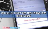 How to delete browsing history on iPhone, iPad quickly