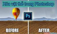 How to delete objects and objects in Photoshop