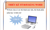 How to design flyers in Word