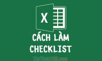How to do checklist in Excel