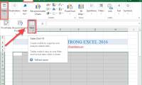 How to draw a table - Add, edit, and delete column rows in a table in Excel 2016