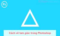 How to draw a triangle in Photoshop