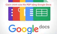 How to edit PDF files with Google Docs